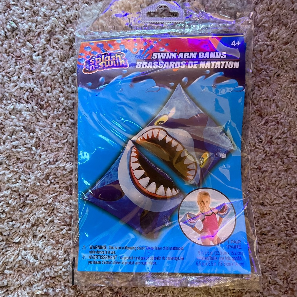 Shark Inflatable Swim Arm Bands
